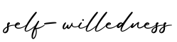 单词self-willedness书写