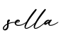 单词sella书写