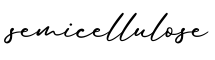 单词semicellulose书写