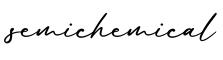 单词semichemical书写