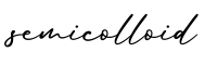 单词semicolloid书写