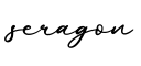 单词seragon书写