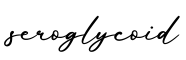 单词seroglycoid书写