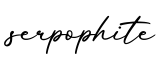 单词serpophite书写