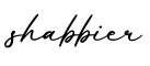 单词shabbier书写
