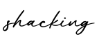 单词shacking书写
