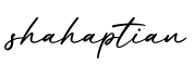 单词shahaptian书写