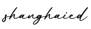 单词shanghaied书写