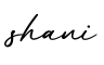 单词shani书写