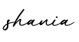 单词shania书写
