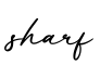 单词sharf书写