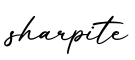 单词sharpite书写