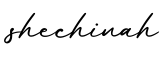 单词shechinah书写