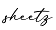 单词sheetz书写