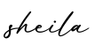 单词sheila书写