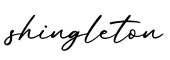 单词shingleton书写