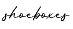 单词shoeboxes书写
