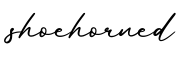 单词shoehorned书写
