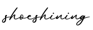 单词shoeshining书写