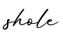 单词shole书写