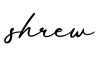 单词shrew书写