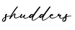 单词shudders书写