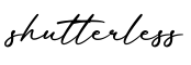 单词shutterless书写