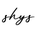 单词shys书写