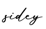 单词sidey书写