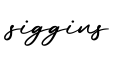 单词siggins书写
