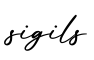 单词sigils书写