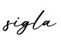 单词sigla书写