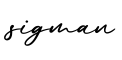 单词sigman书写