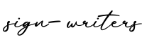 单词sign-writers书写