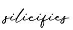 单词silicifies书写