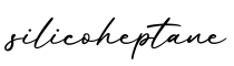 单词silicoheptane书写