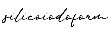 单词silicoiodoform书写