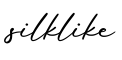 单词silklike书写