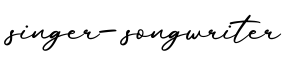 单词singer-songwriter书写