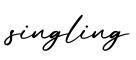 单词singling书写