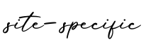 单词site-specific书写