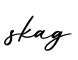 单词skag书写