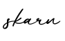 单词skarn书写