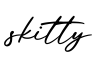单词skitty书写
