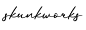 单词skunkworks书写