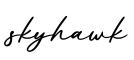 单词skyhawk书写