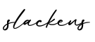 单词slackens书写