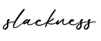 单词slackness书写
