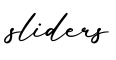 单词sliders书写