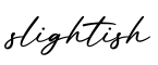 单词slightish书写